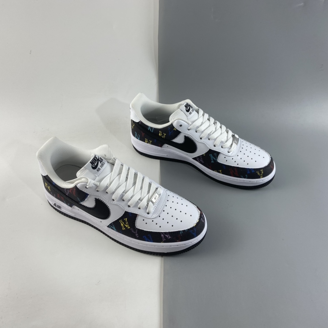 P220  NIKE Air Force 1 Low ’07  MLB 洋基队联名 满天星配色 空军一号低帮休闲板鞋 15122-444