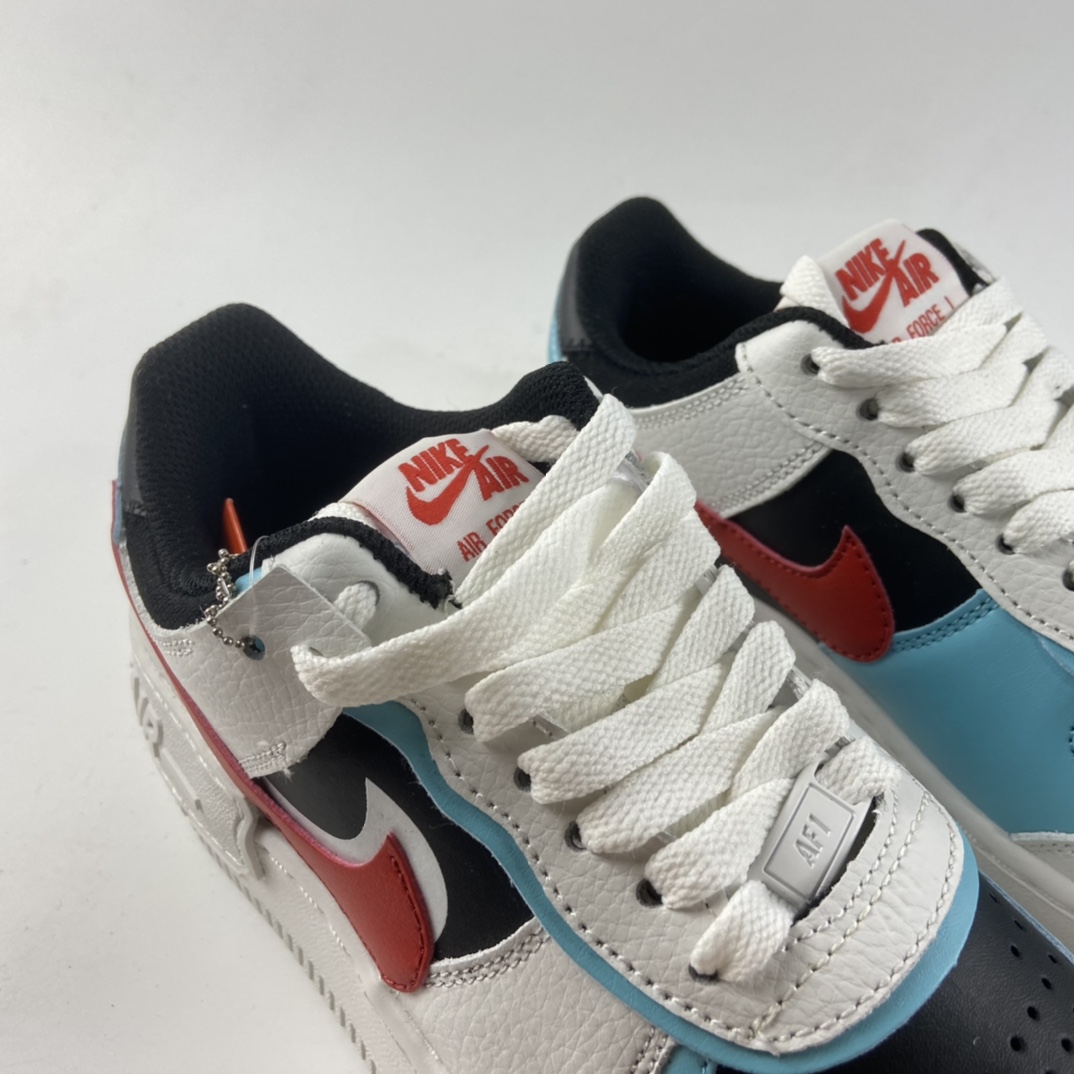 130  NIKE Air Force 1 Shadow 空军一号轻量增高低帮百搭板鞋”拼接马卡龙” DA4291-100