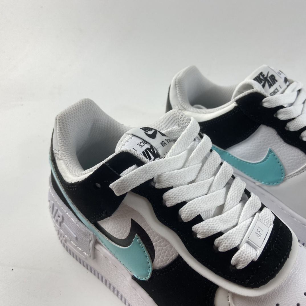 130  NIKE Air Force 1 Shadow 空军一号轻量增高低帮百搭板鞋”拼接马卡龙” CZ7929-100
