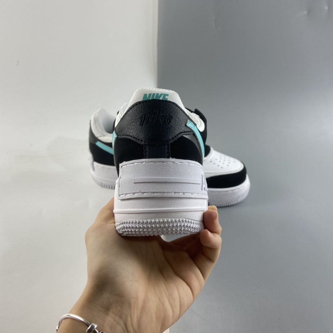 130  NIKE Air Force 1 Shadow 空军一号轻量增高低帮百搭板鞋”拼接马卡龙” CZ7929-100