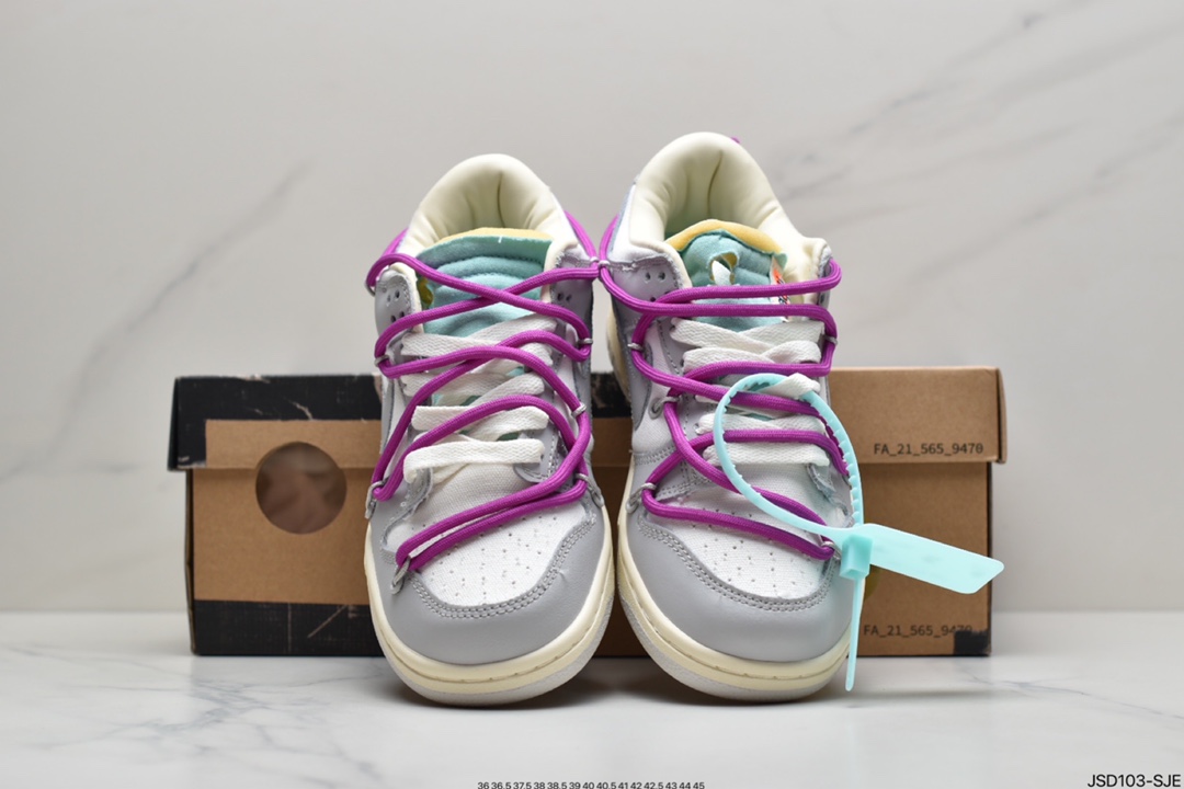 200 Off-White x Nike SB Dunk Low ”The 50”OW联名 DM1602