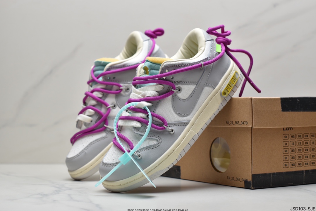 200 Off-White x Nike SB Dunk Low ”The 50”OW联名 DM1602