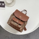 Coach Bags Backpack Brown Red