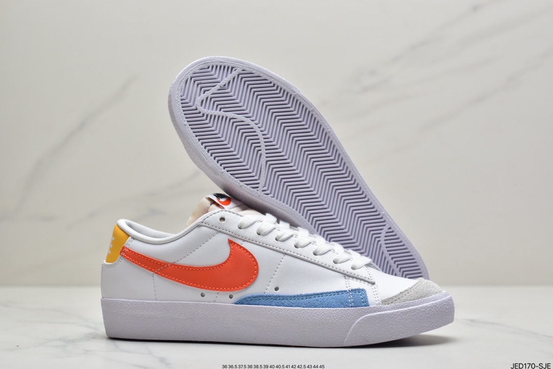 150 耐克Nike Blazer Low ’1977 VNTG SS经典开拓者低帮百搭休闲运动板鞋DJ4279-101 DD3034-100