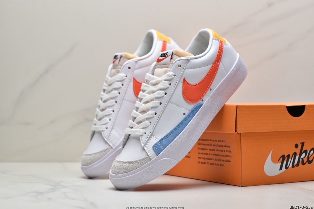 150 耐克Nike Blazer Low ’1977 VNTG SS经典开拓者低帮百搭休闲运动板鞋DJ4279-101 DD3034-100