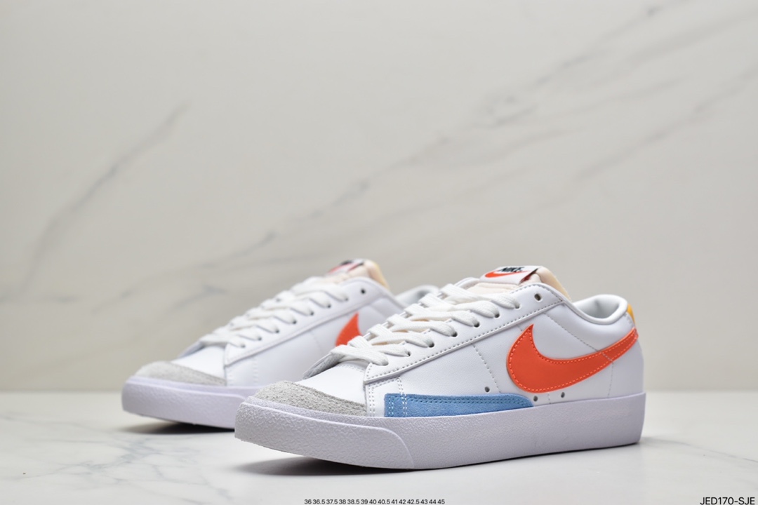 150 耐克Nike Blazer Low ’1977 VNTG SS经典开拓者低帮百搭休闲运动板鞋DJ4279-101 DD3034-100
