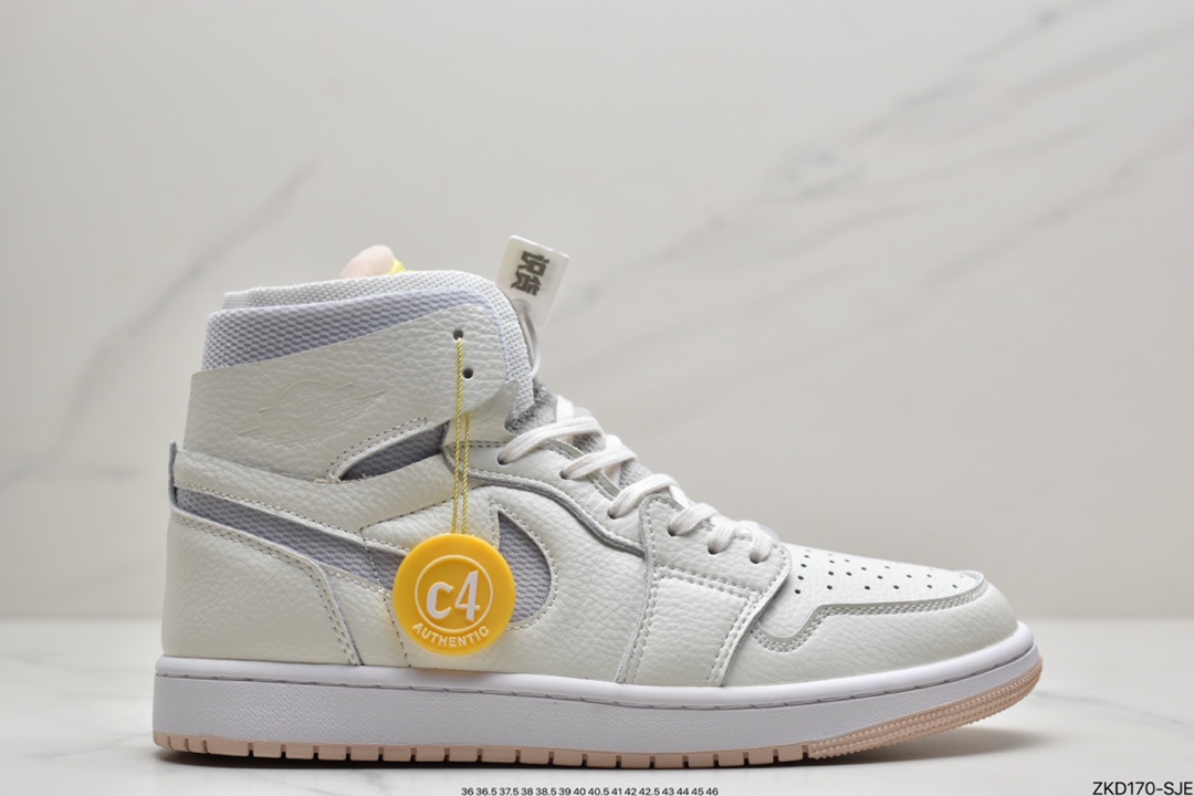270 Air Jordan 1 Zoom Air CMFT  公司同源3M反光材质精心打造 原楦头原纸板开发 ，版型完美匹配成型 其次缓震科技长足进步 搭载全掌 Zoom Air 气垫 ，脚感方面相比之前的 Air Jordan 1 有了跨越式的增长  鞋舌Zoom Air字样 飞翼 Logo下方 Zoom 标签，足以彰显身份  官方货号：CT0978SL Size：36 36.5 37.5 38 38.5 39 40 40.5 41 42 42.5 43 44 44.5 45 46 ID：ZKD170-SJE