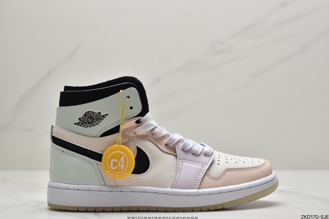 270 Air Jordan 1 Zoom Air CMFT  公司同源3M反光材质精心打造 原楦头原纸板开发 ，版型完美匹配成型 其次缓震科技长足进步 搭载全掌 Zoom Air 气垫 ，脚感方面相比之前的 Air Jordan 1 有了跨越式的增长  鞋舌Zoom Air字样 飞翼 Logo下方 Zoom 标签，足以彰显身份  官方货号：CT0978SL Size：36 36.5 37.5 38 38.5 39 40 40.5 41 42 42.5 43 44 44.5 45 46 ID：ZKD170-SJE