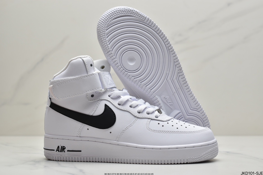 160 耐克Nike Air Force 1 High 07 AN20 白色小权志龙高帮 空军一号高帮运动休闲板鞋CK4369-100