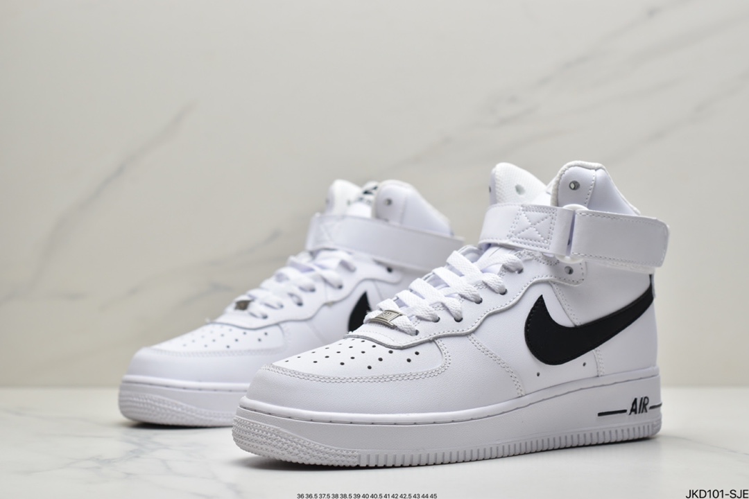 160 耐克Nike Air Force 1 High 07 AN20 白色小权志龙高帮 空军一号高帮运动休闲板鞋CK4369-100