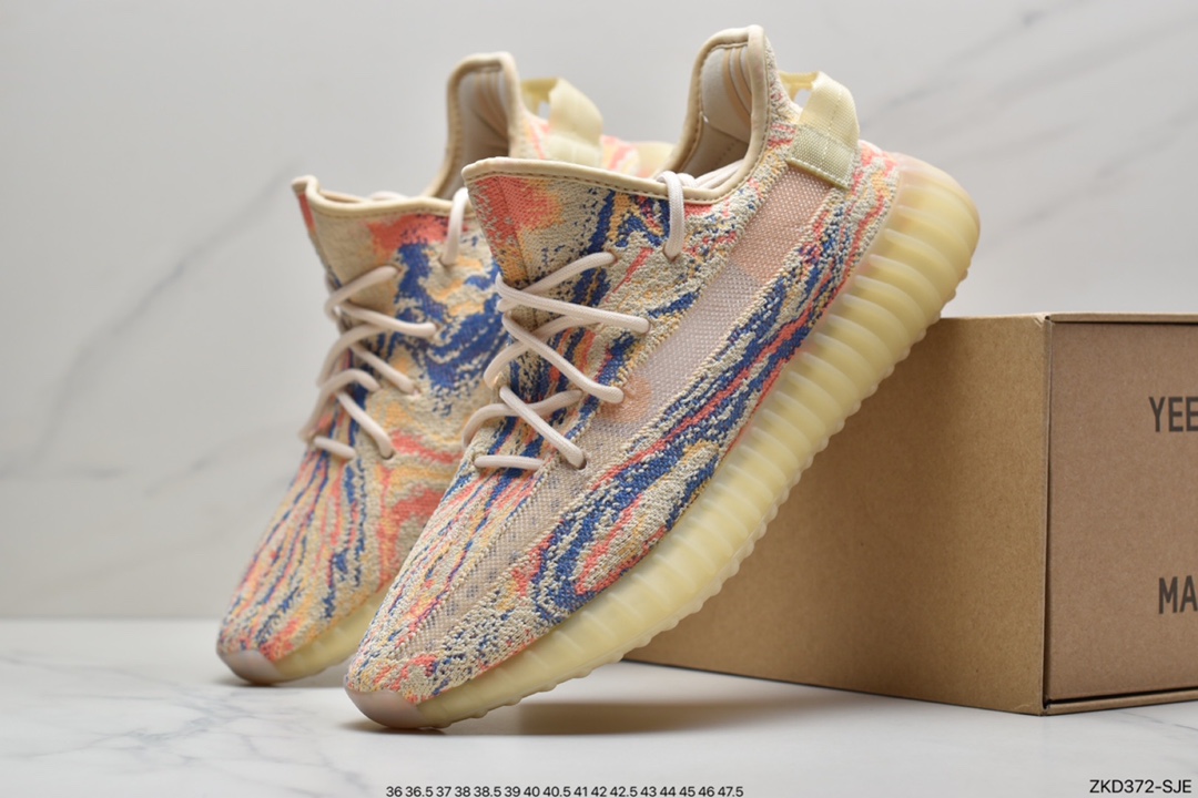 270 阿迪达斯 Yeezy Boost 350 V2 “MX Oat” 「斑彩暴龙兽」GW3773