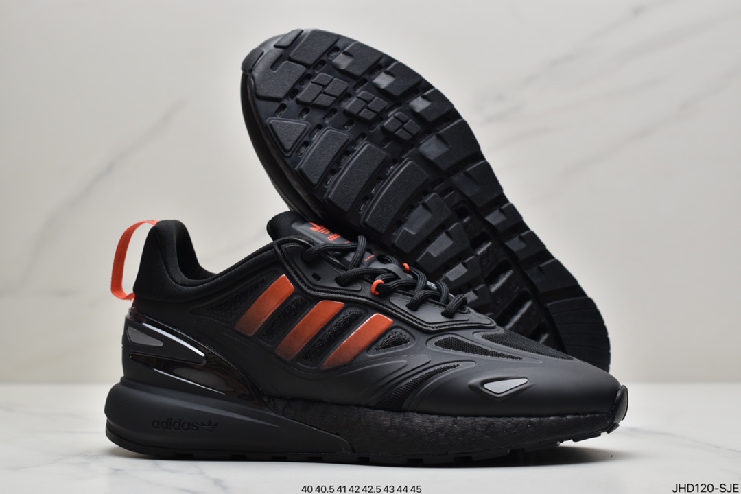 190 阿迪达斯AD Originals ZX 2K Boost 2.0采用科技风设计GZ9087