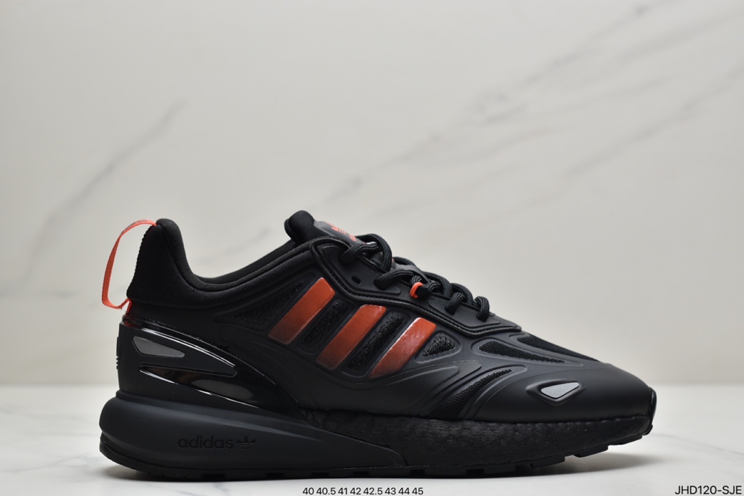 190 阿迪达斯AD Originals ZX 2K Boost 2.0采用科技风设计GZ9087