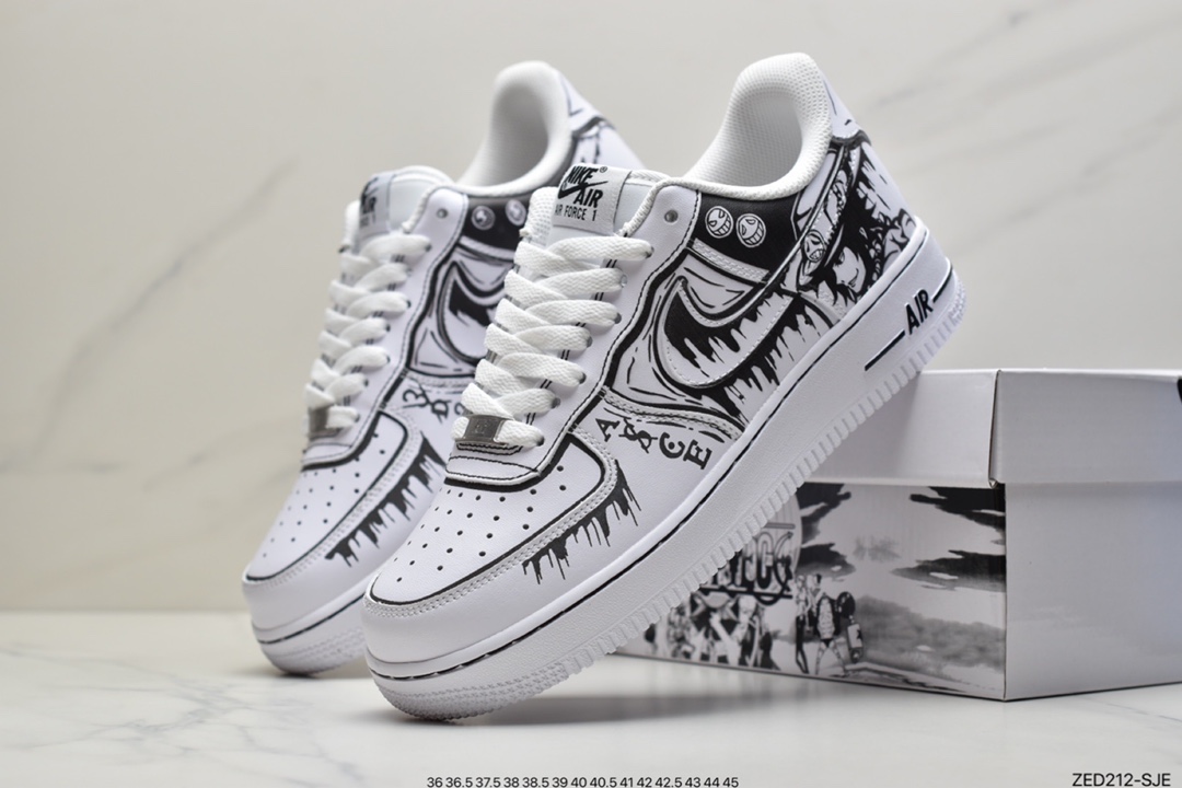 260 耐克Air Force 1 Low ’07 原楦头原纸板 cw2288-301
