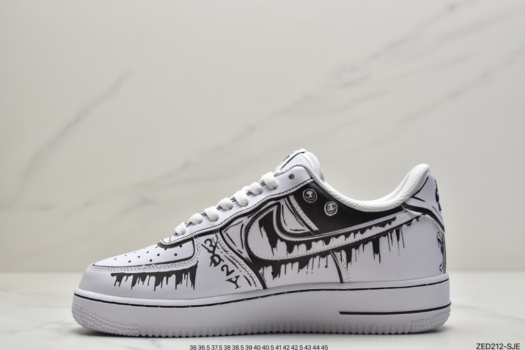 260 耐克Air Force 1 Low ’07 原楦头原纸板 cw2288-301