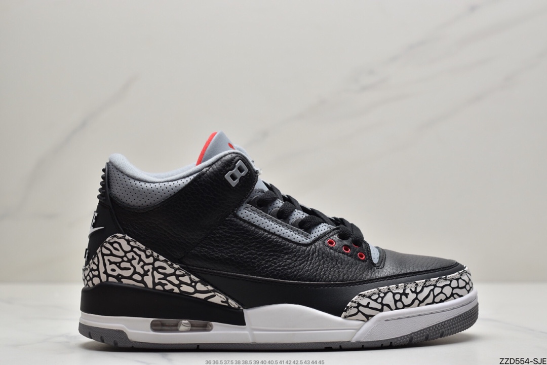 250 Fragment Design x Air Jordan 3 SP”Fragment”迈克尔·乔丹AJ3篮球鞋DA3595