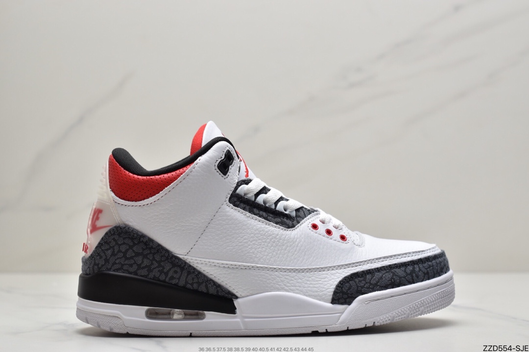 250 Fragment Design x Air Jordan 3 SP”Fragment”迈克尔·乔丹AJ3篮球鞋DA3595