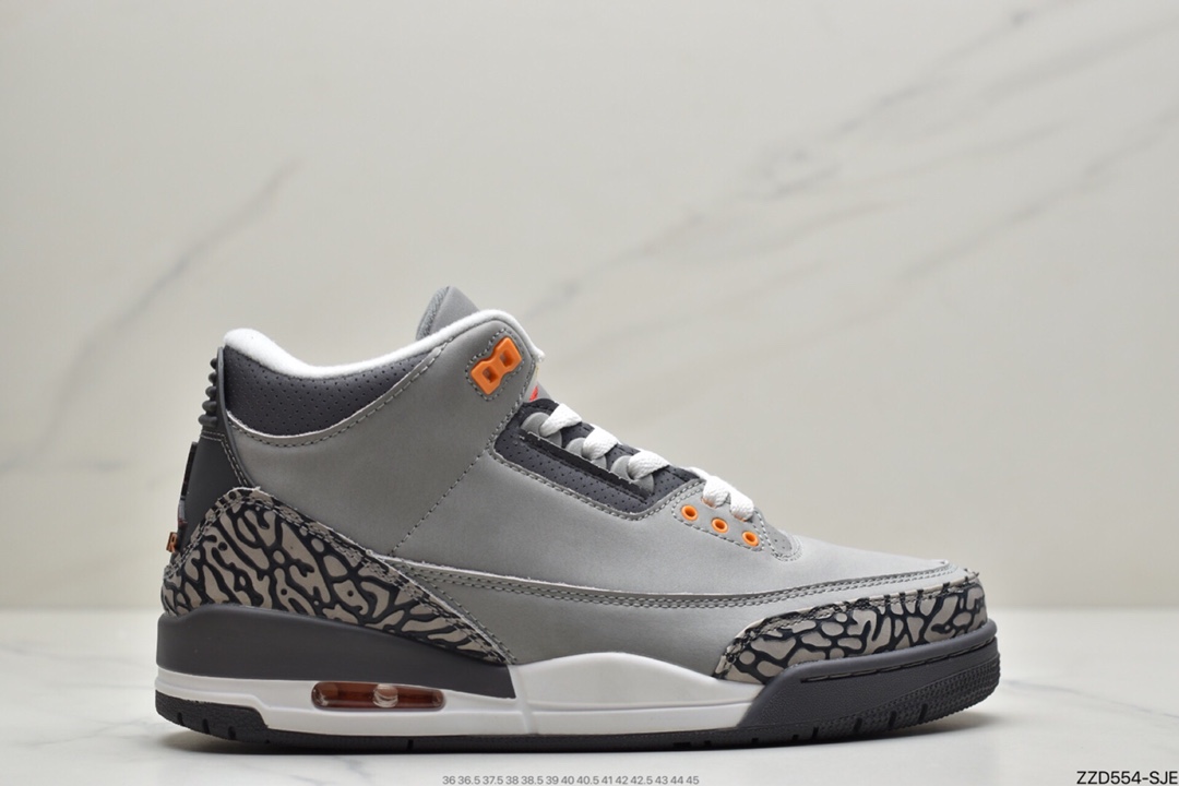 250 Fragment Design x Air Jordan 3 SP”Fragment”迈克尔·乔丹AJ3篮球鞋DA3595