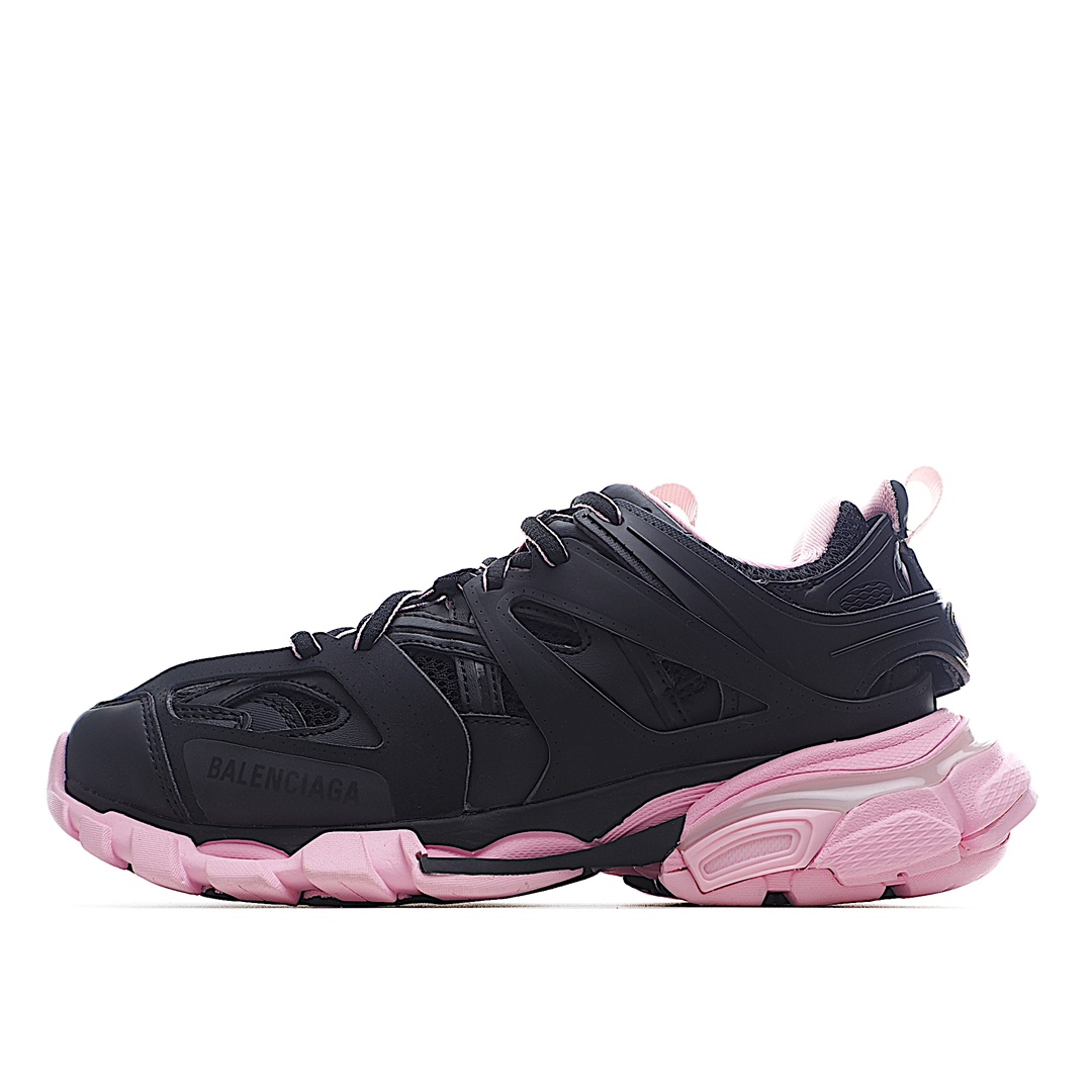 灯光版 巴黎世家3.0 三代户外概念鞋 ❕Balenciaga  Sneaker Tess s.Gomma MAILLE WHITE/ORANGE 纯原版本 原装大盒 顶级专供碾压市面一切真标版本 专柜同步包装 细节精准对位官方 私模组合大底 从里到外 最大尺度还原官方ZP 后跟位置增加了可充电 LED 灯带的部分，只需单击「Track」键即可点亮，并设有红、黄、蓝、绿、紫等 11 种不同的灯光模式