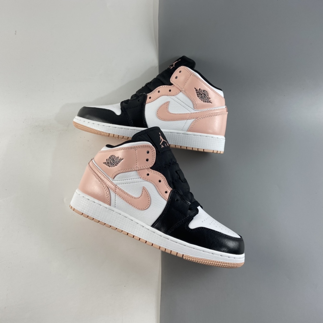 P260  Air Jordan 1 Mid AJ1 乔1 中帮百搭休闲运动板鞋 554725-133