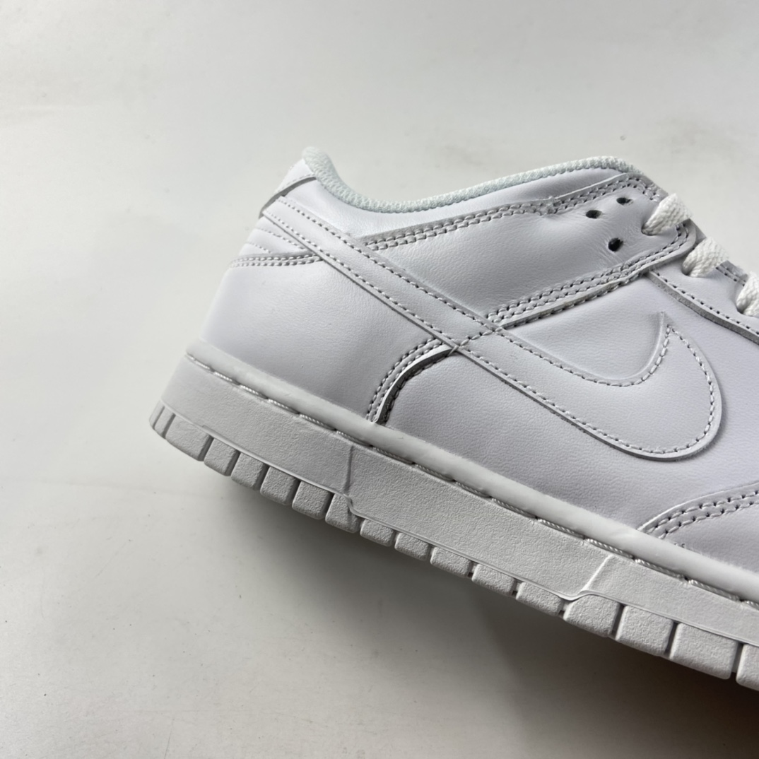 P350  NIKE SB Dunk Low Prm 纯白配色SB扣碎篮板时尚休闲板鞋 DD1503-109