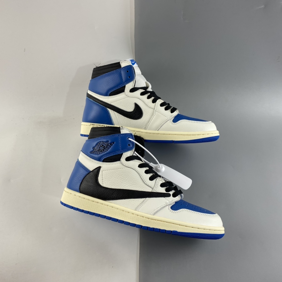 P240   Travis Scott x Air Jordan 1 High OG AJ1闪电倒勾 DH3227-105