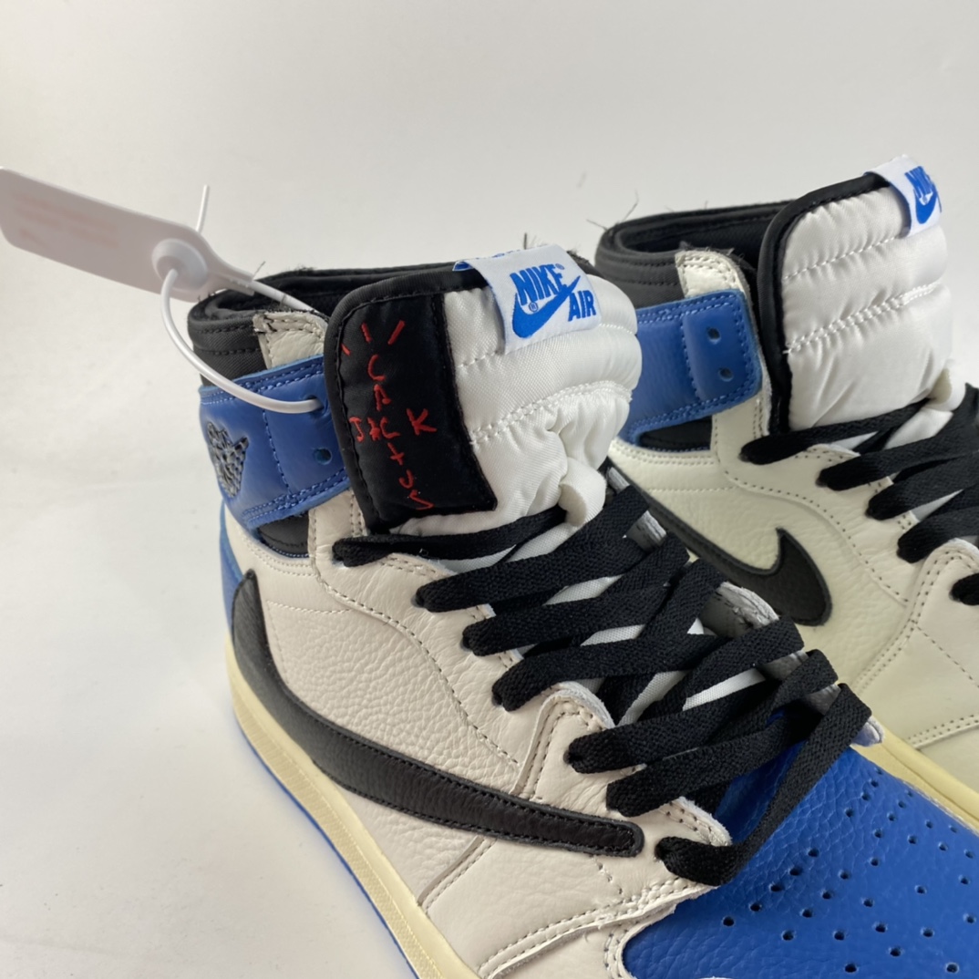 P240   Travis Scott x Air Jordan 1 High OG AJ1闪电倒勾 DH3227-105