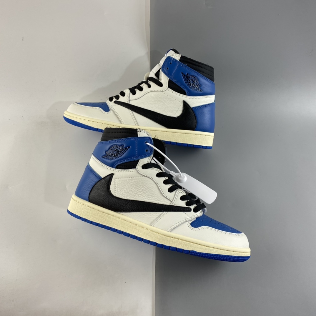 P240   Travis Scott x Air Jordan 1 High OG AJ1闪电倒勾 DH3227-105