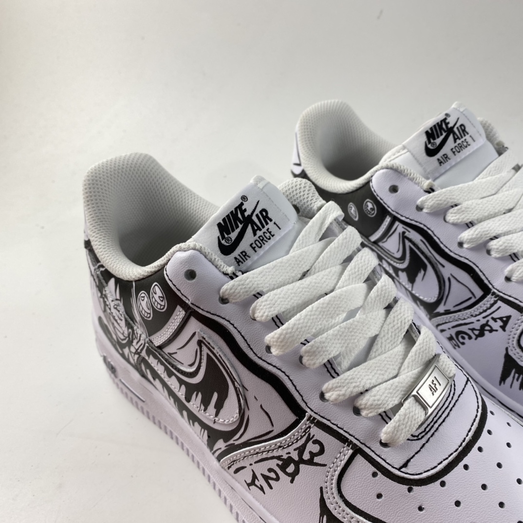 P260  NIKE Air Force 1 Low’07 海贼王配色 空军一号低帮休闲板鞋 CW2288-301
