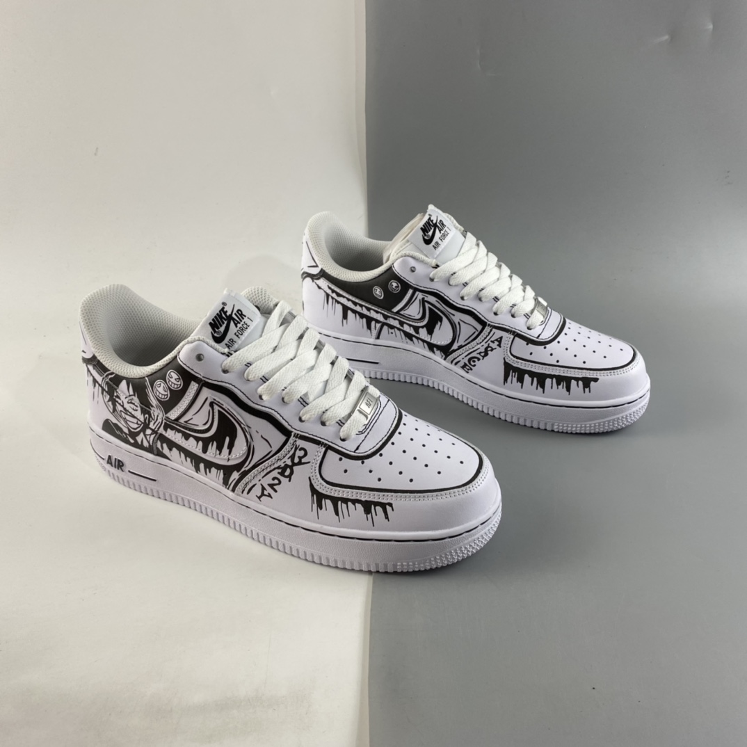P260  NIKE Air Force 1 Low’07 海贼王配色 空军一号低帮休闲板鞋 CW2288-301