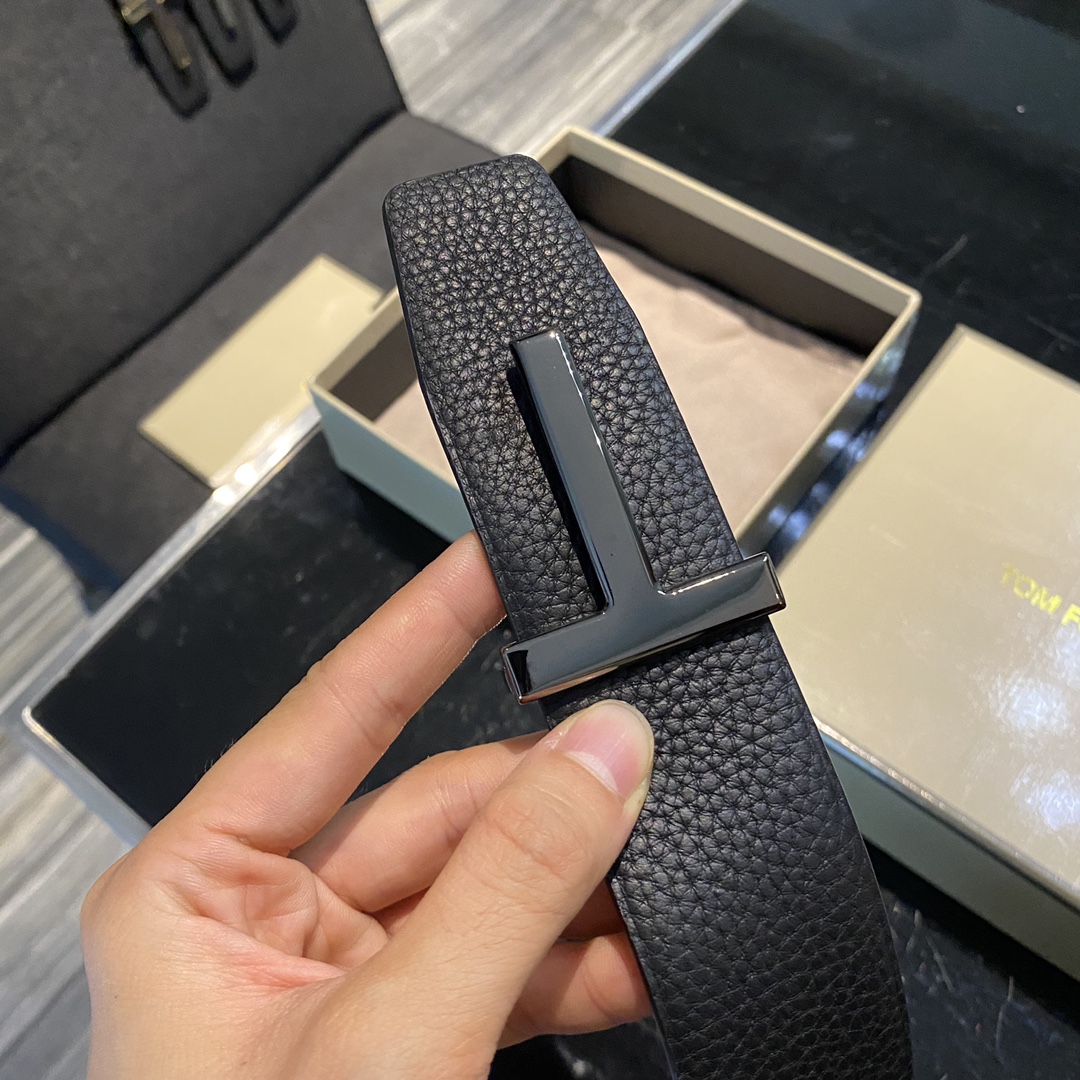 High-End Double-Sided Tom Ford Business Belt – Elegant and Versatile - 图片 2