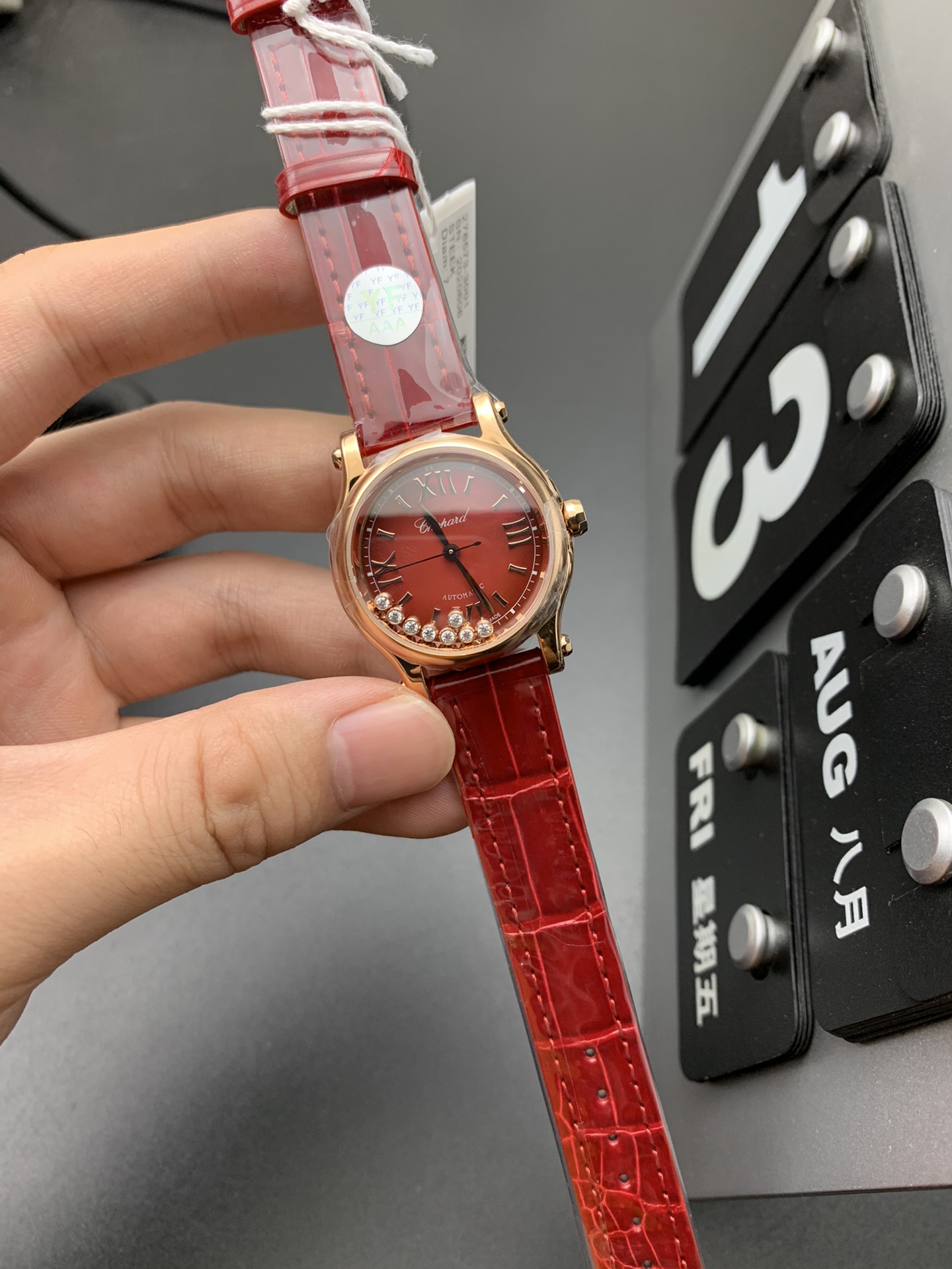 Chopard YF 玫瑰金快乐钻