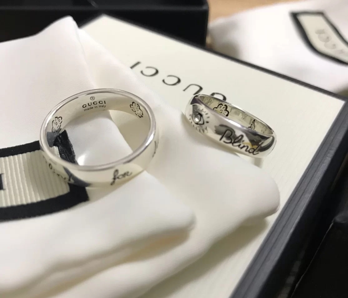 💰85古驰爱无畏情侣戒指💍