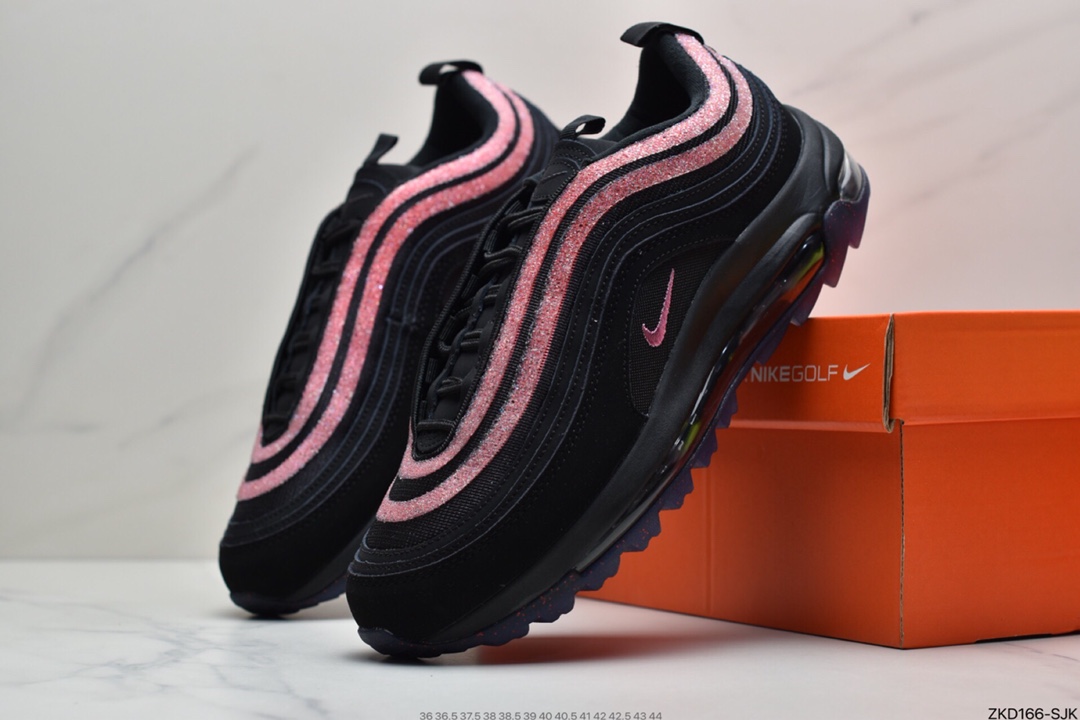 270 耐克Nike AIR MXA 97 G NRG 子弹头高尔夫球鞋经典跨界男女鞋中性运动鞋DB4698-001