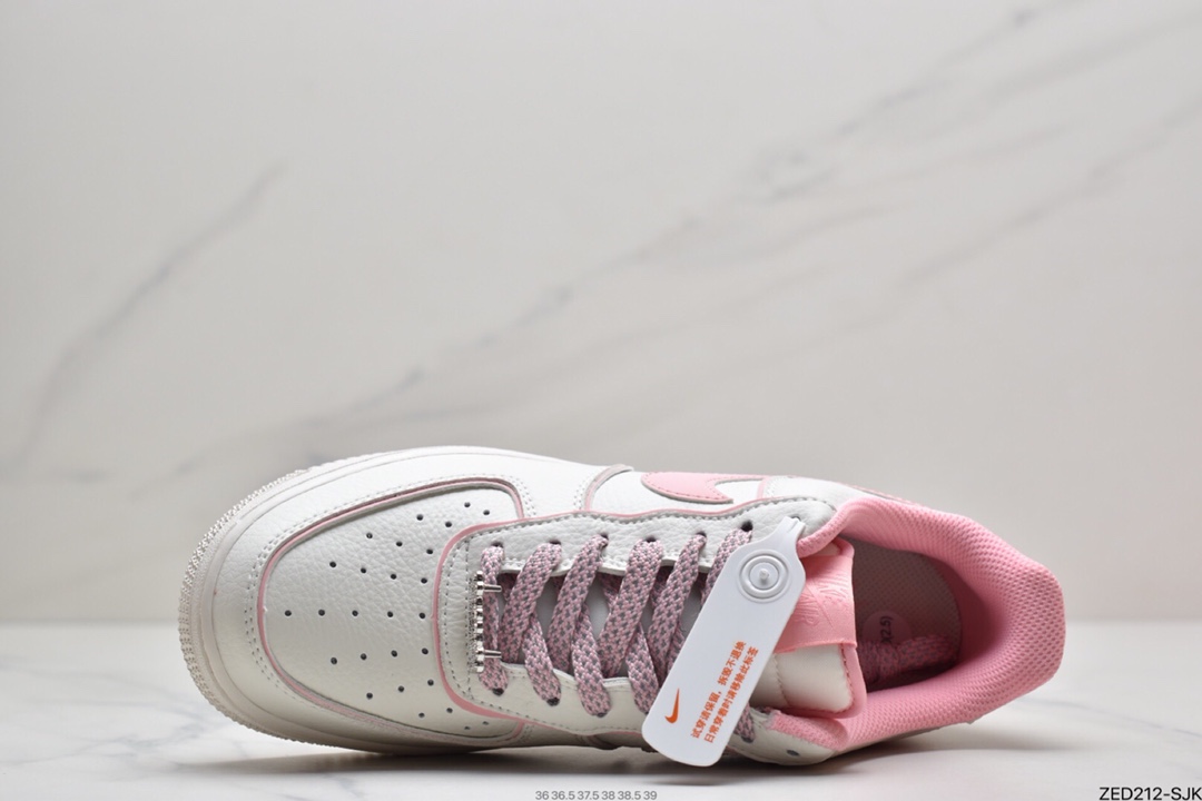 260 耐克 Nike Air Force 1 Low 粉白满天星 空军一号低帮运动休闲板鞋UH8958-033