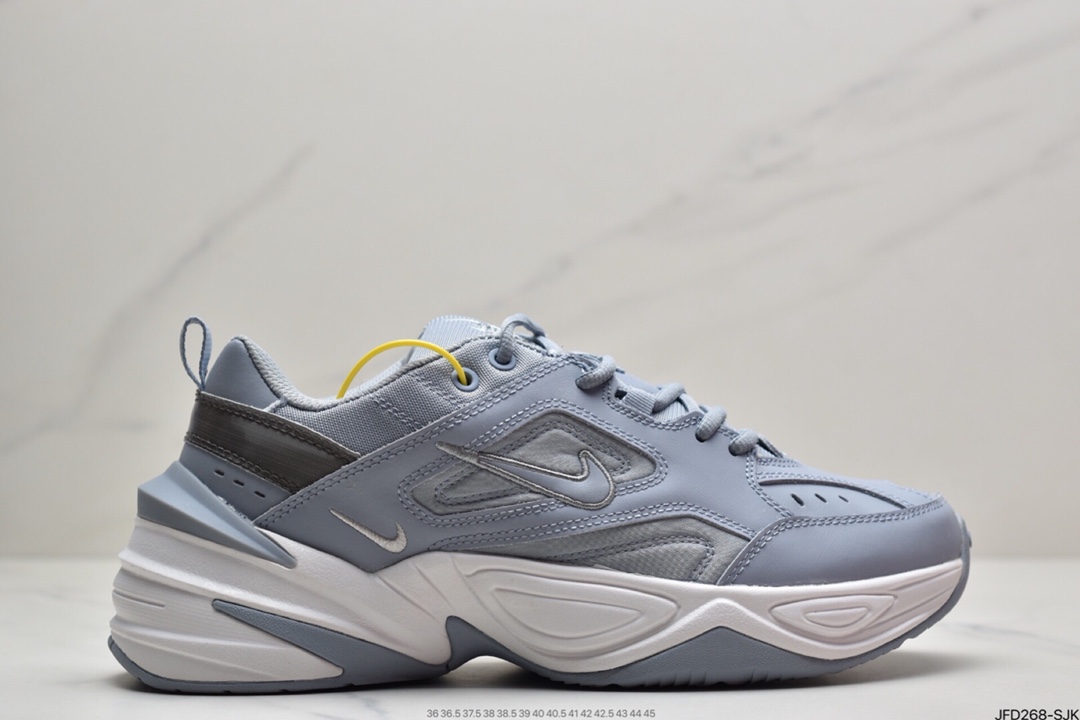 170 耐克Nike M2K Tekno复古潮流百搭休闲运动旅游老爹鞋“珊瑚粉白”AO3108-600
