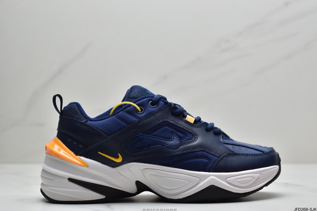 170 耐克Nike M2K Tekno复古潮流百搭休闲运动旅游老爹鞋“珊瑚粉白”AO3108-600