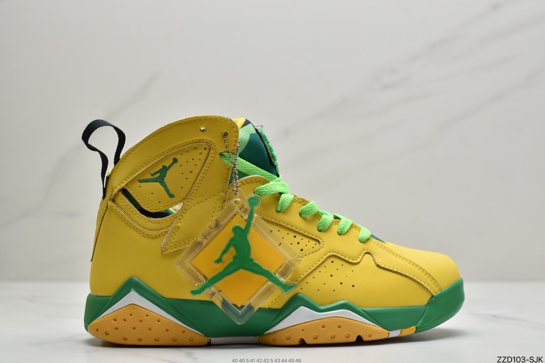 250 乔丹7代Air Jordan  7 黑漆皮 313358-006