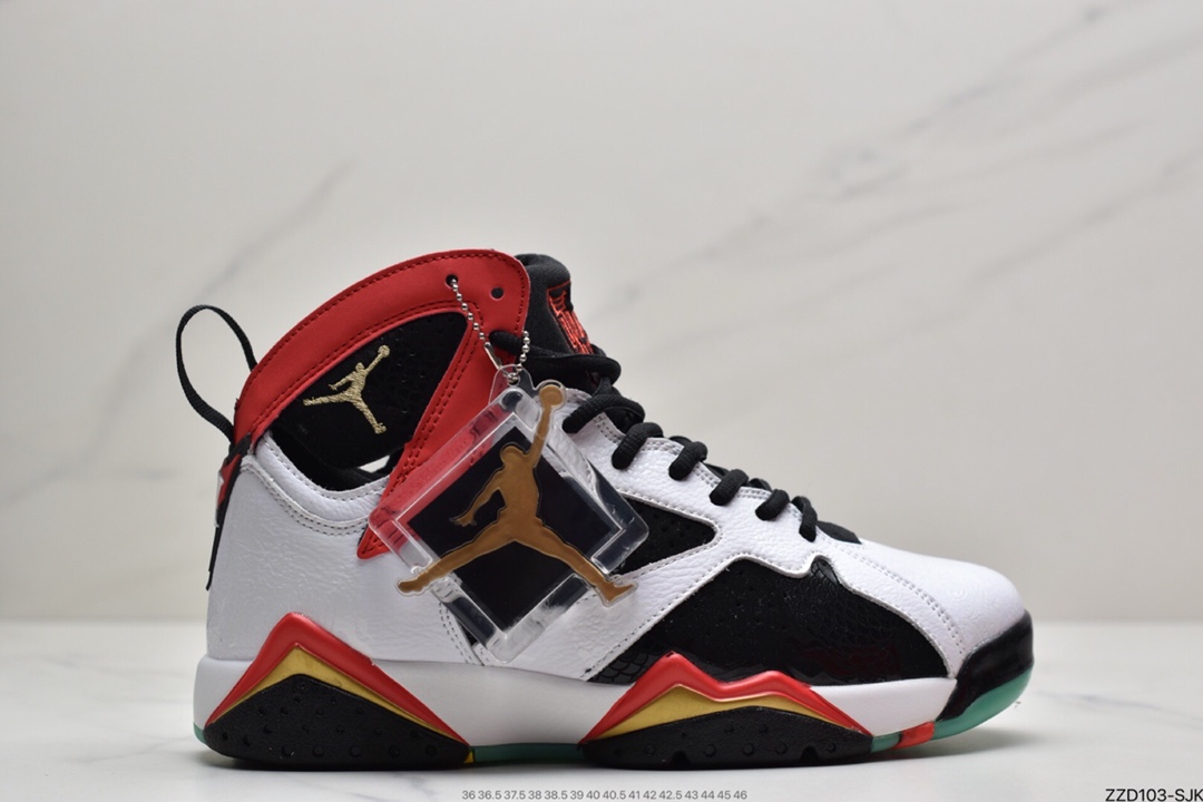 250 乔丹7代Air Jordan  7 黑漆皮 313358-006