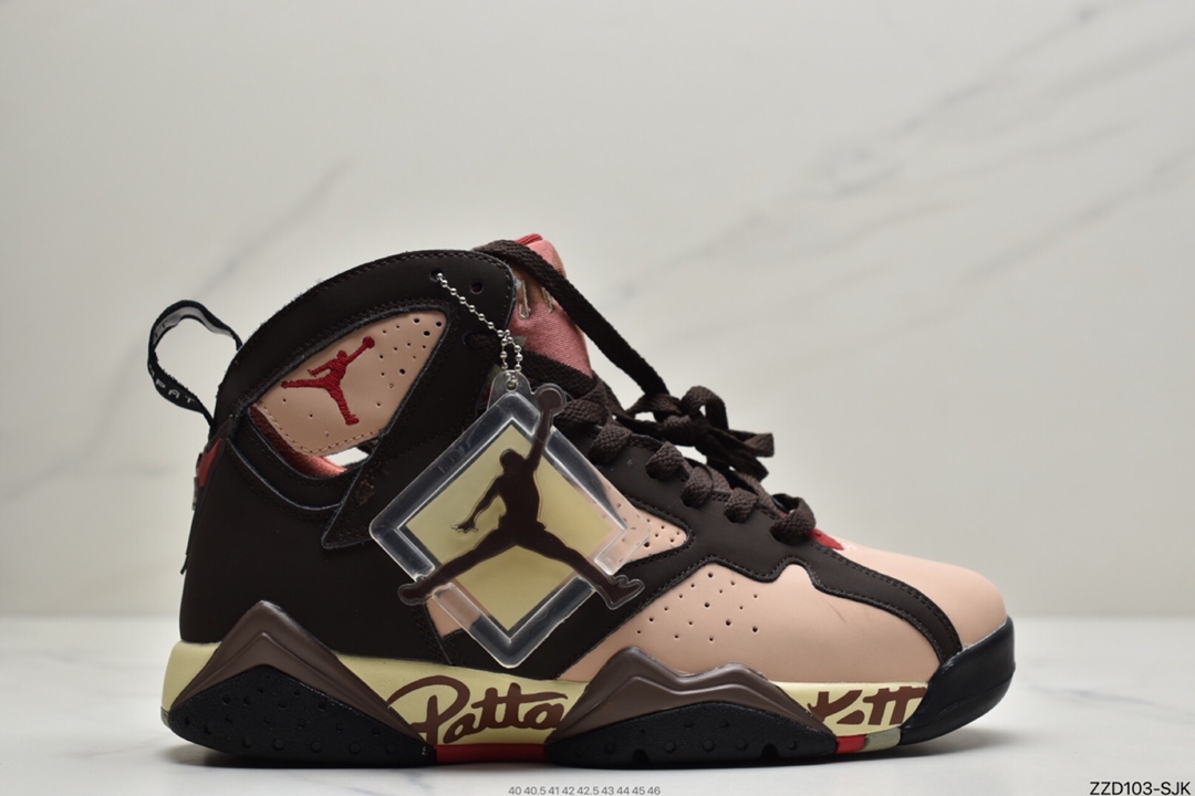 250 乔丹7代Air Jordan  7 黑漆皮 313358-006