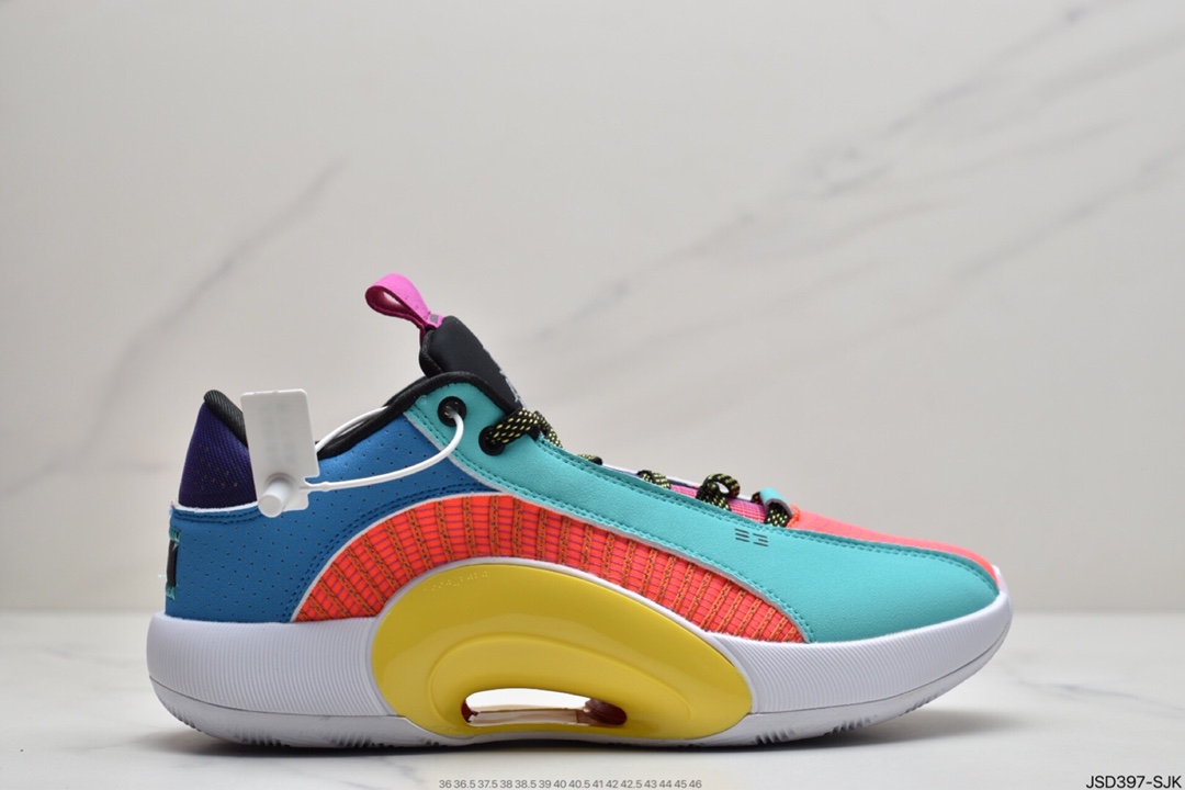 200 AJ35 AIR JORDAN XXXV LOW PF AJ35 代 镂空缓震实战运动篮球鞋DJ2831-300