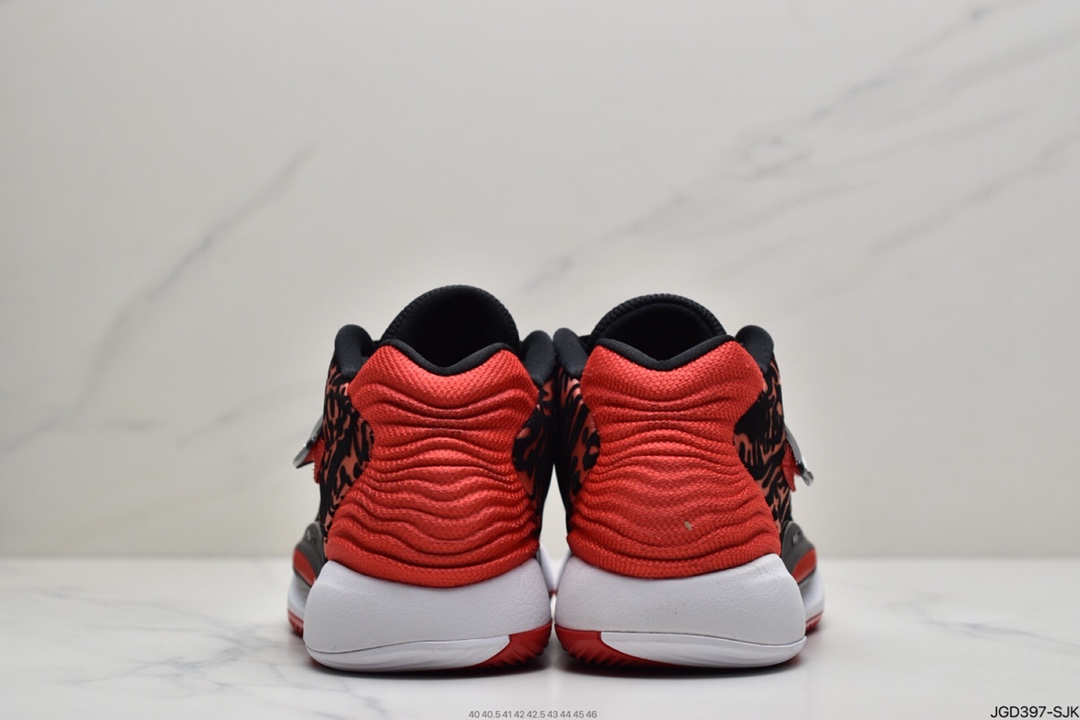 180 耐克Nike KD 14 EP 黑红纱面 凯文·杜兰特全新14代签名休闲运动篮球运动鞋 CZ0170-006