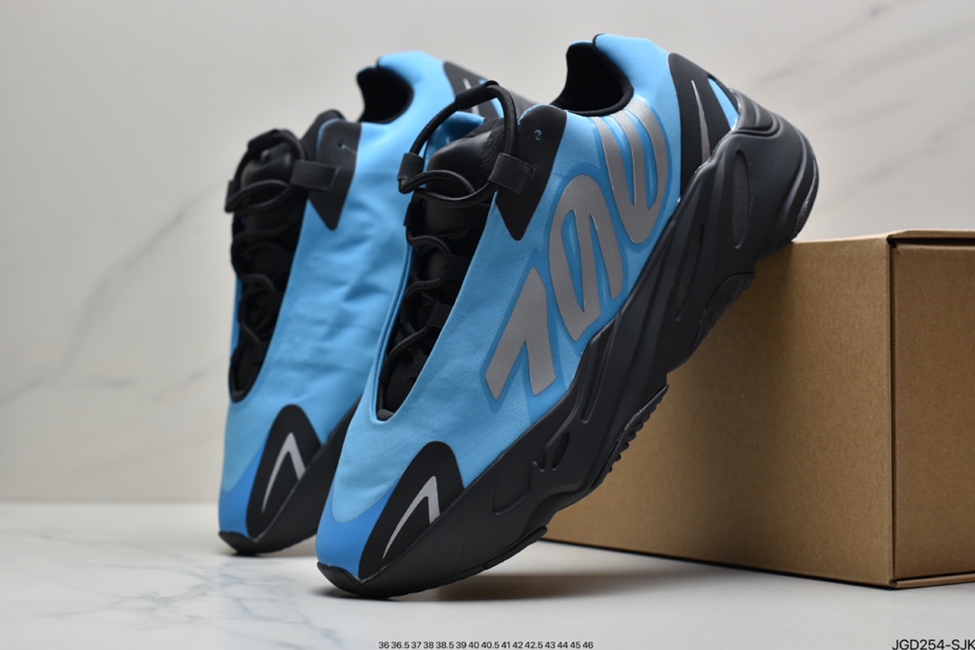 180 阿迪达斯Yeezy Boost 700 MNVN “Orange”椰子700延续GZ3079