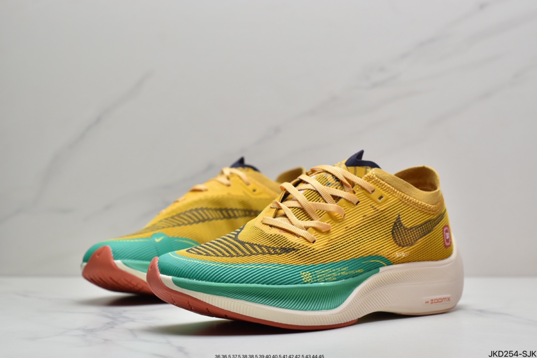 160 耐克Nike ZoomX Vaporfly Next% 马拉松跑步鞋DM9056-100