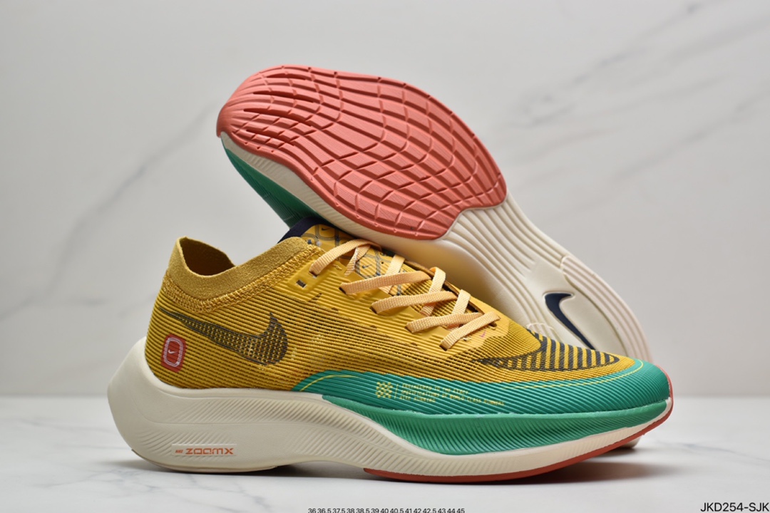 160 耐克Nike ZoomX Vaporfly Next% 马拉松跑步鞋DM9056-100