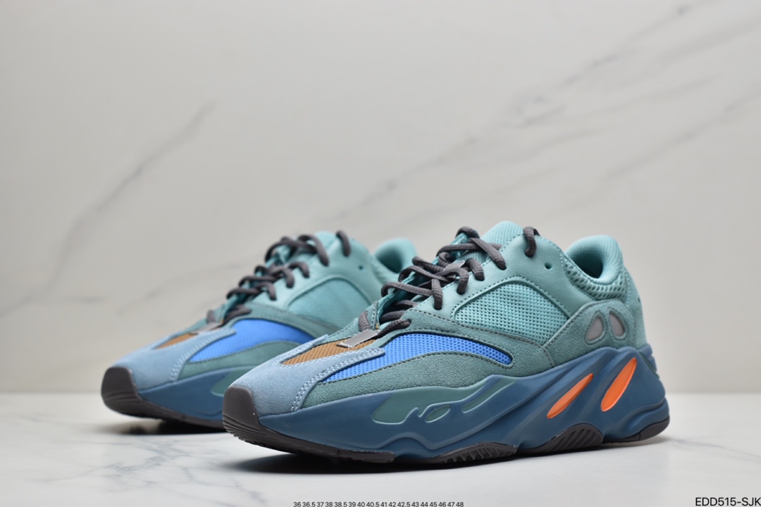 340 YEEZY Boost 700 侃爷椰子 3M反光 复古老爹鞋 GZ2002