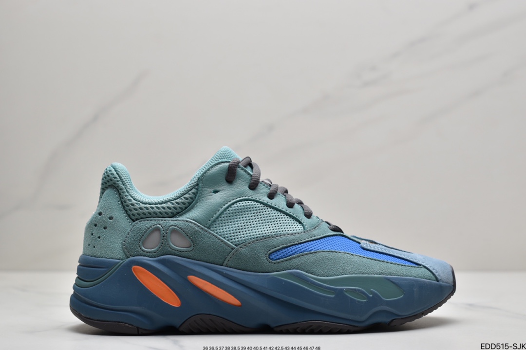 340 YEEZY Boost 700 侃爷椰子 3M反光 复古老爹鞋 GZ2002