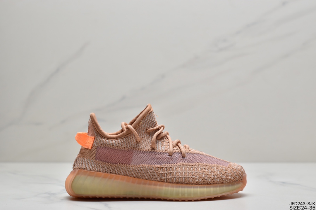 150 童鞋Adidas  阿迪达斯 Yeezy Boost 350V2  椰子爆米花童鞋运动跑鞋