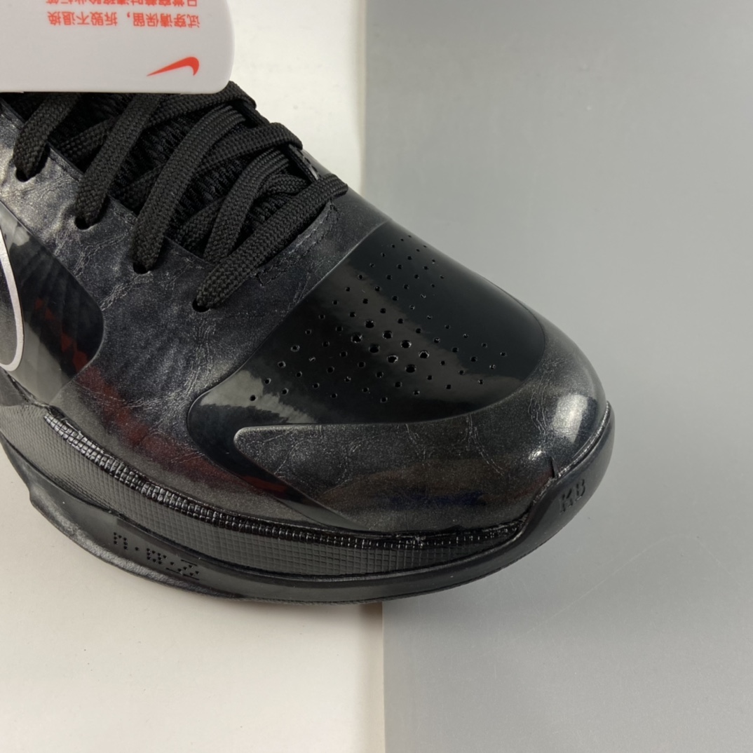 P300  NIKE Zoom Kobe 5  BLACK OUT 灭世纯原科比5代”黑武士”386429-003