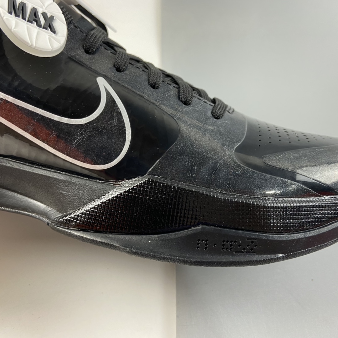 P300  NIKE Zoom Kobe 5  BLACK OUT 灭世纯原科比5代”黑武士”386429-003